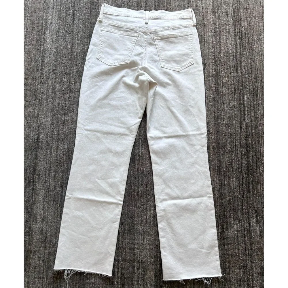 J. Crew White Slim Boyfriend Jean 26 NWT